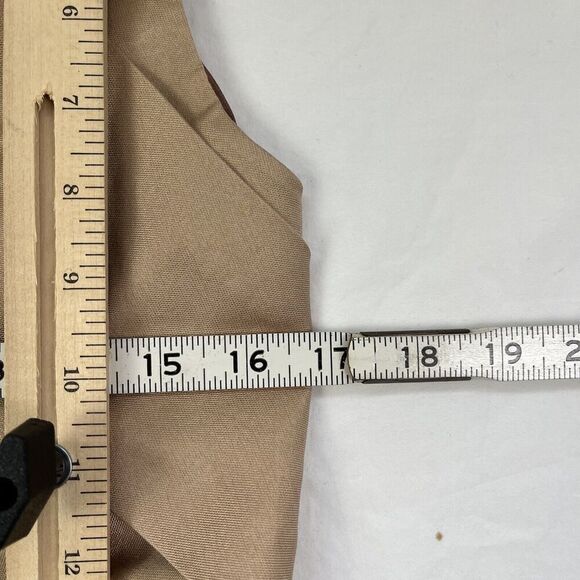 Reiss Tamsin One Shoulder Dress Mocha Brown Beige Size 4 Classicore Old Money - Picture 5 of 13